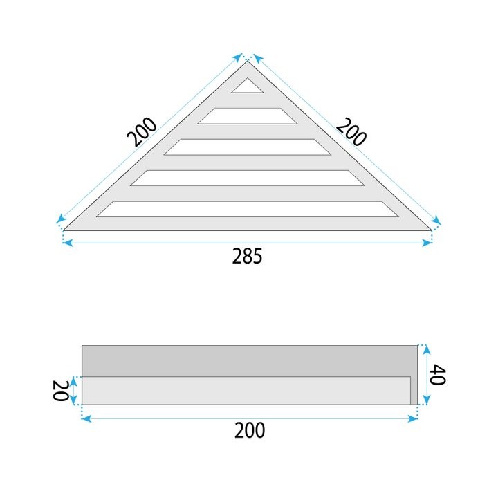 Raft pentru baie SF07 otel periat [4]