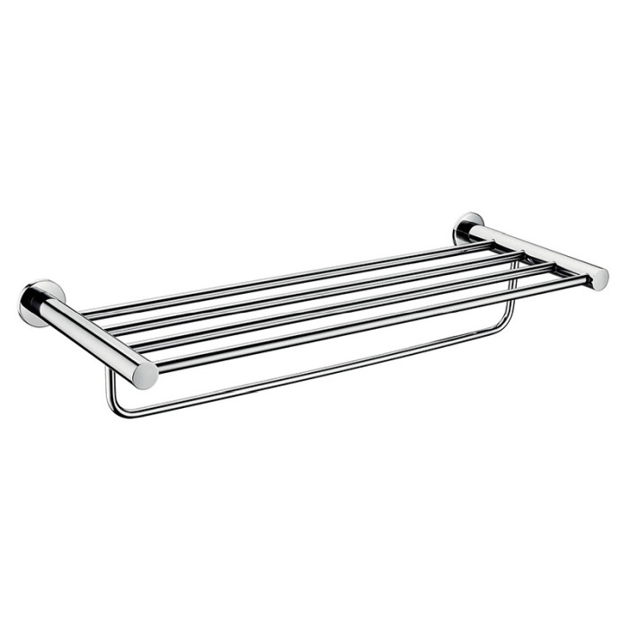 Raft pentru prosoape, Ferro, Smile, cu portprosop, crom [1]