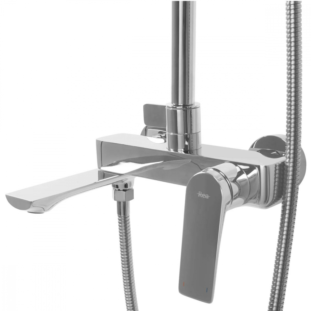 Rea Avalon set cadă și duș perete da crom REA-P8699 [6]