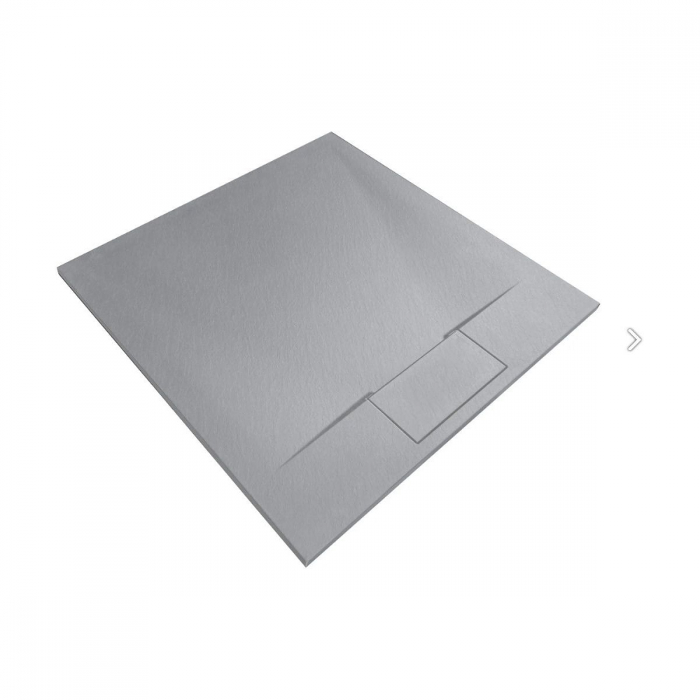 Rea Bazalt Grey cădiță de duș pătrată x90 cm gri REA-K4105 [3]