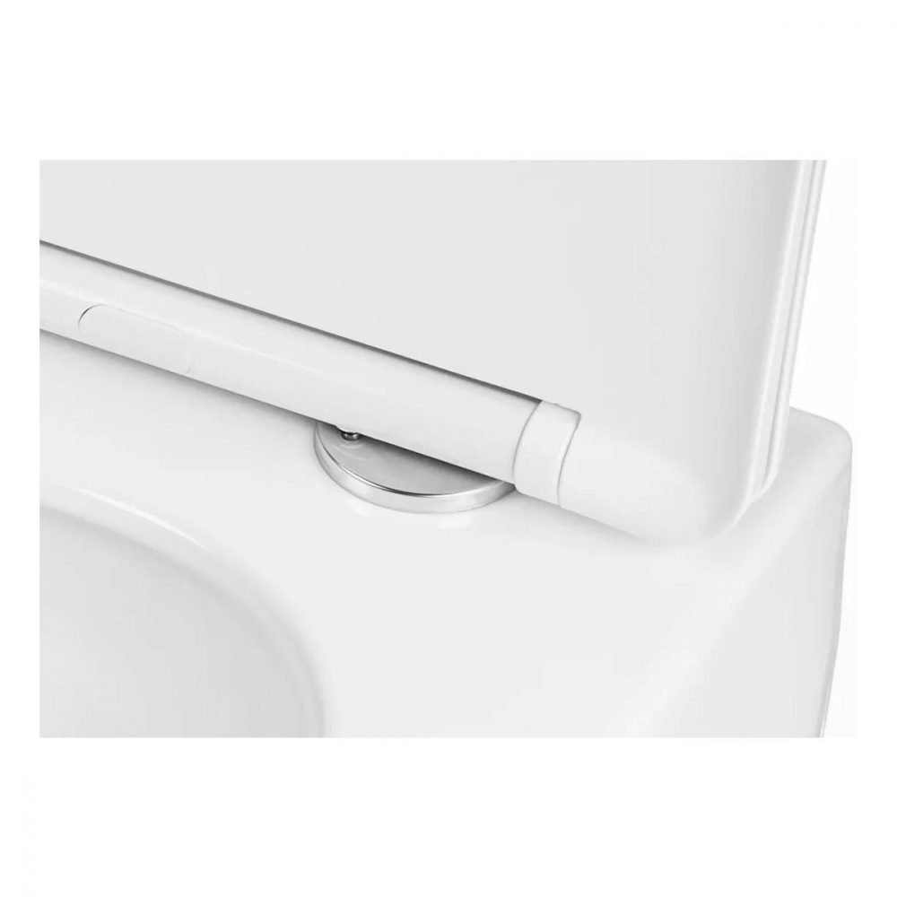 Rea Eddy vas wc cu capac soft-close agăţat da alb lucios REA-C6560 [7]