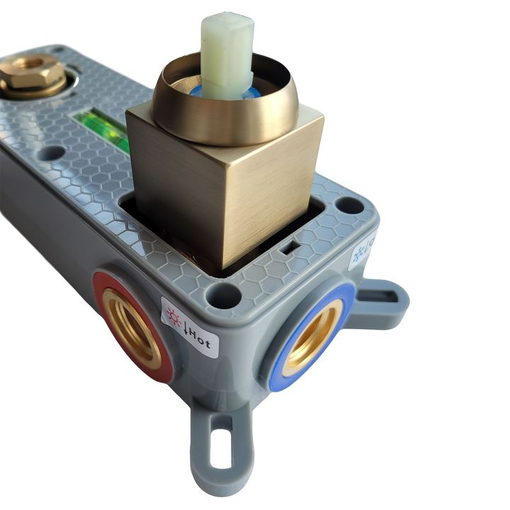 REA Joe baterie de culoare auriu periat [12]