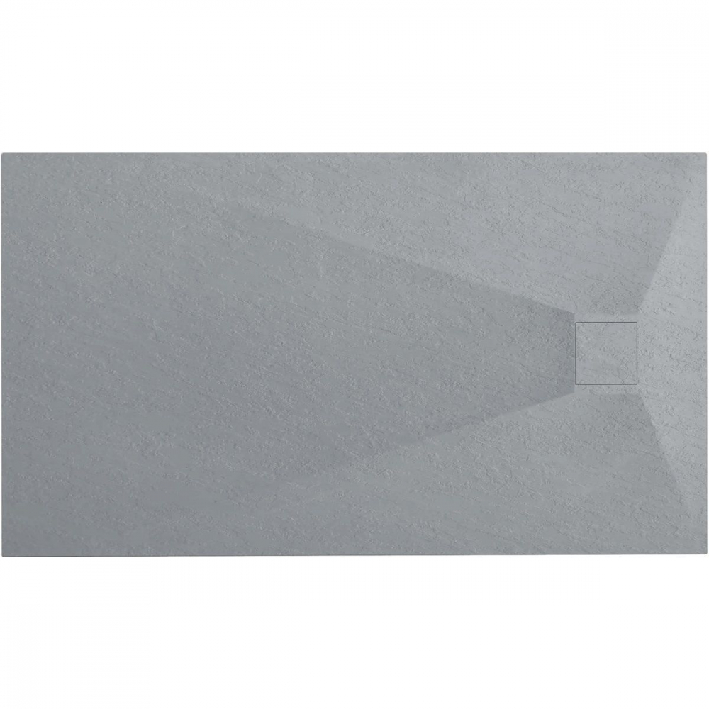 Rea Magnum Grey cădiță de duș pătrată x90 cm gri REA-K4106 [1]