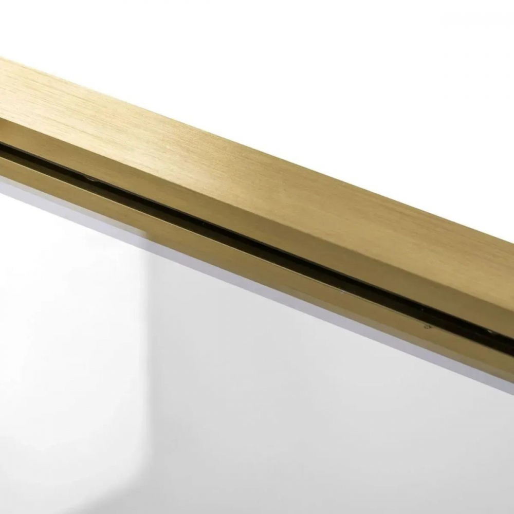 Rea Rapid Swing uși de duș 90 cm înclinabilă auriu periat/sticlă transparentă REA-K2502 [7]