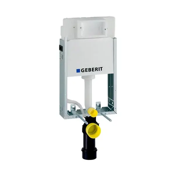 Rezervor incastrat Geberit Delta cu cadru Kombifix Basic pentru wc suspendat 108 cm [1]