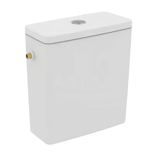 Rezervor pe vas WC Ideal Standard I.life A cu alimentare laterala alb lucios [1]