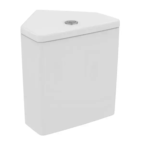 Rezervor pe vas WC Ideal Standard I.life S alimentare inferioara alb lucios [1]