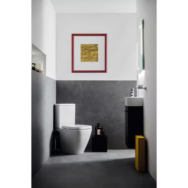 Rezervor pe vas WC Ideal Standard I.life S alimentare inferioara alb lucios [3]