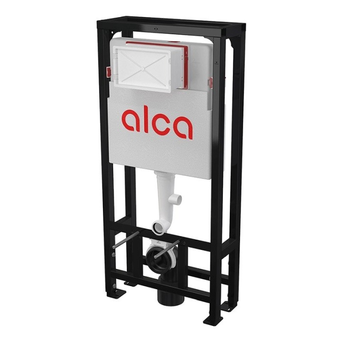 Rezervor WC incastrat, Alcadrain, Solomodul, pentru instalari uscate in gips-carton, sustinere proprie [1]