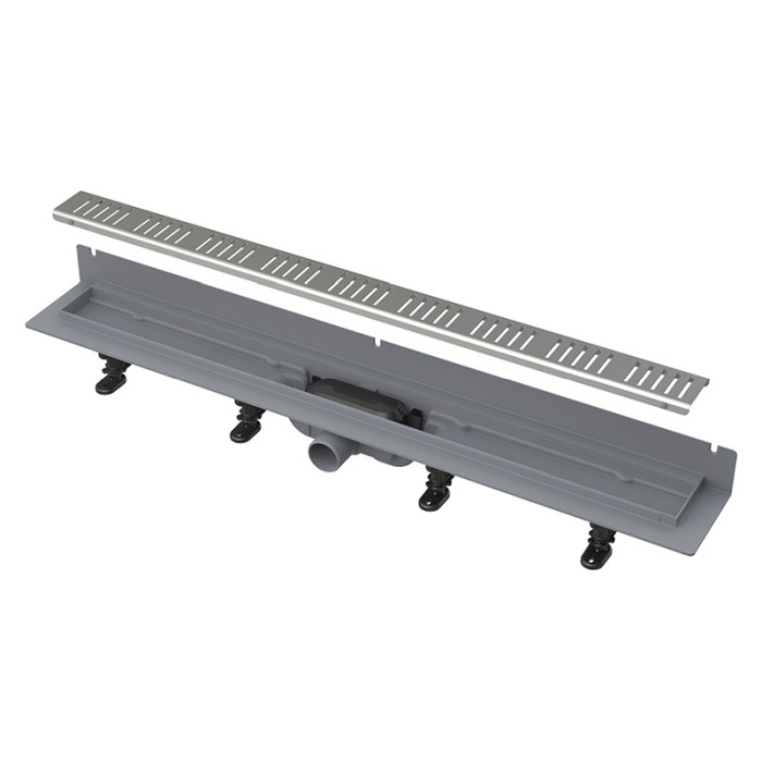 Rigola de dus, Alcadrain, Wall, cu gratar, 85 cm [1]