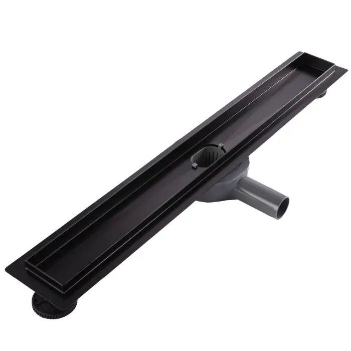 Rigola dus Neox Pro Linear Drain Negru 100cm, Rea [3]