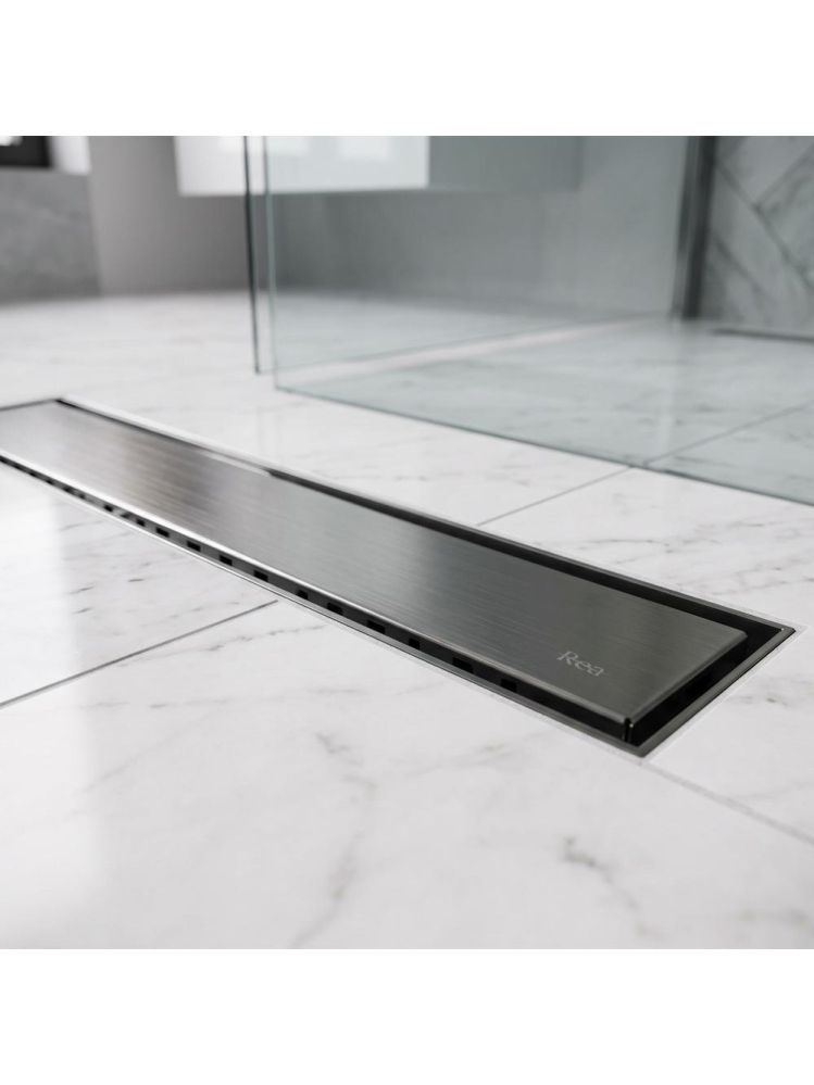 Rigola dus liniara Rea NEOX Titan 80 cm otel inoxidabil AISI 304 Nano Flex [9]