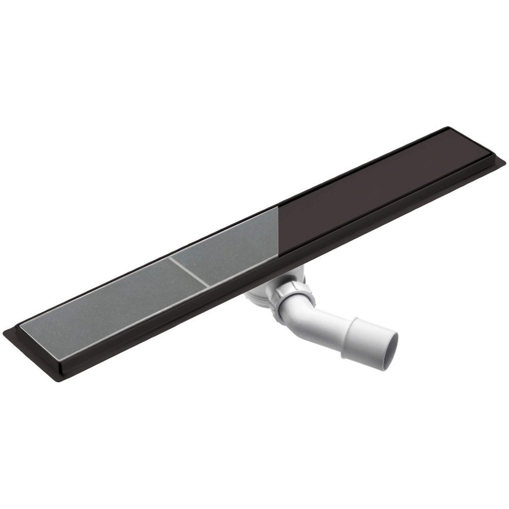 Rigola pe podea Deante 60 cm negru [1]