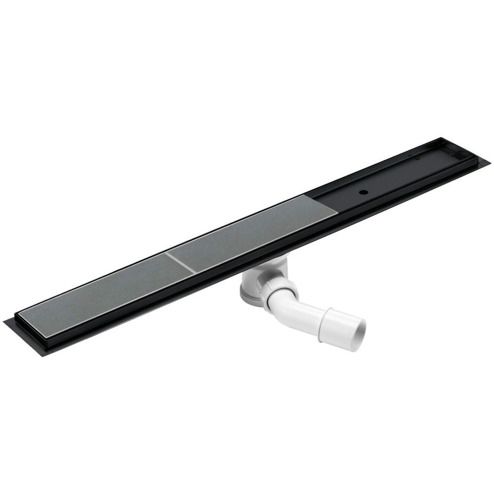 Rigola pe podea Deante 60 cm negru [3]