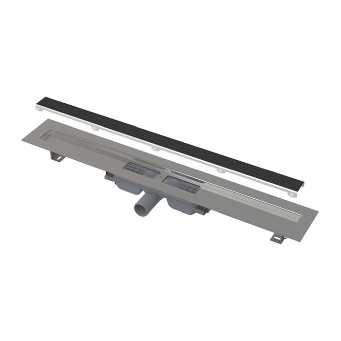 Rigola pentru dus cu capac faiantabil, Alcadrain, APZ115 MARBLE LOW 95 cm [1]