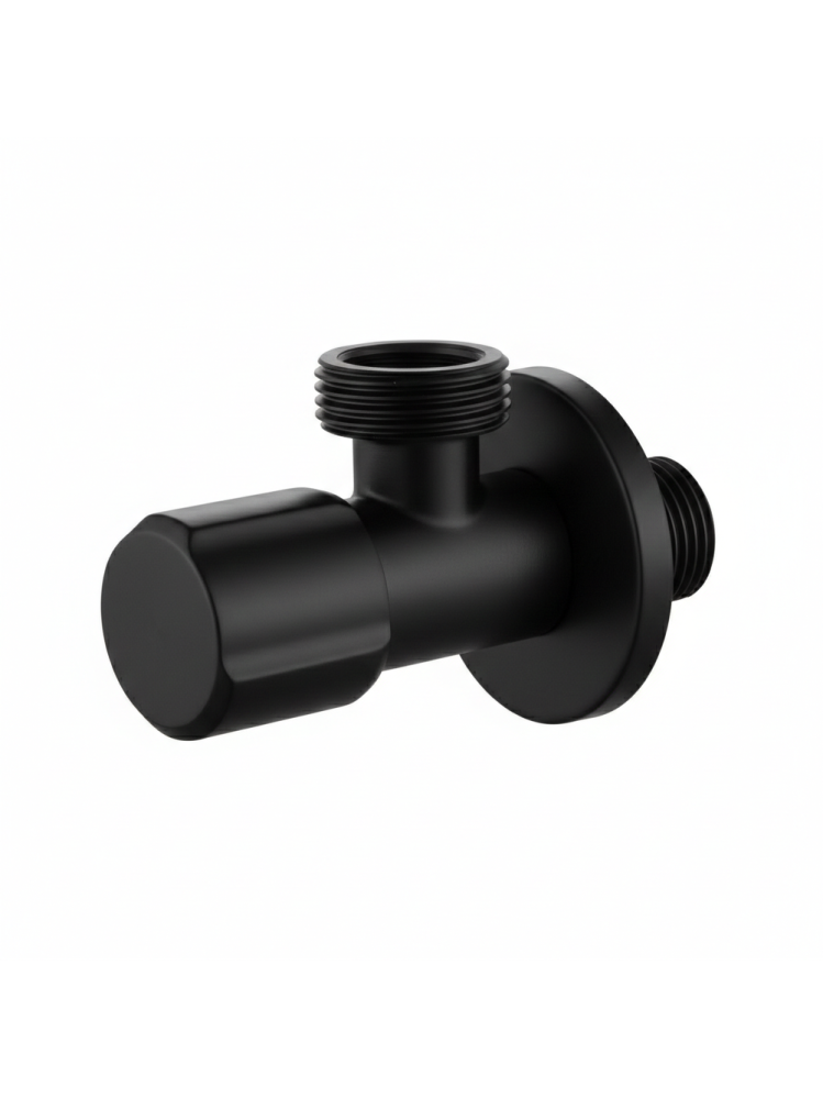 Robinet colțar 02 1/2" x 3/4" negru [2]