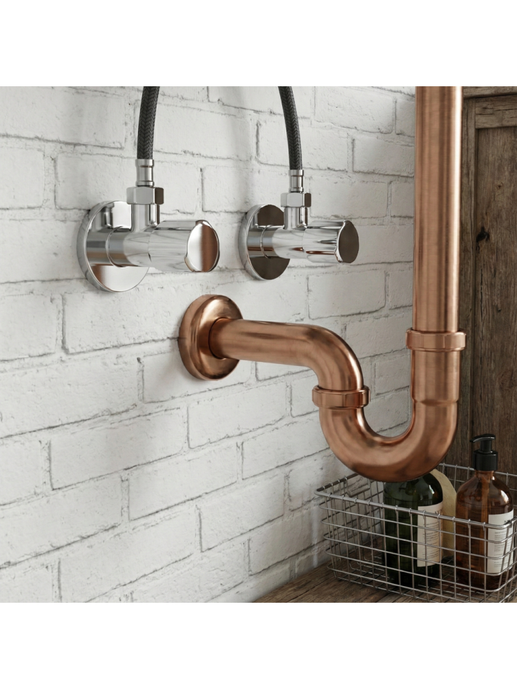 Robinet colțar 02  1/2" x 3/8" crom [4]