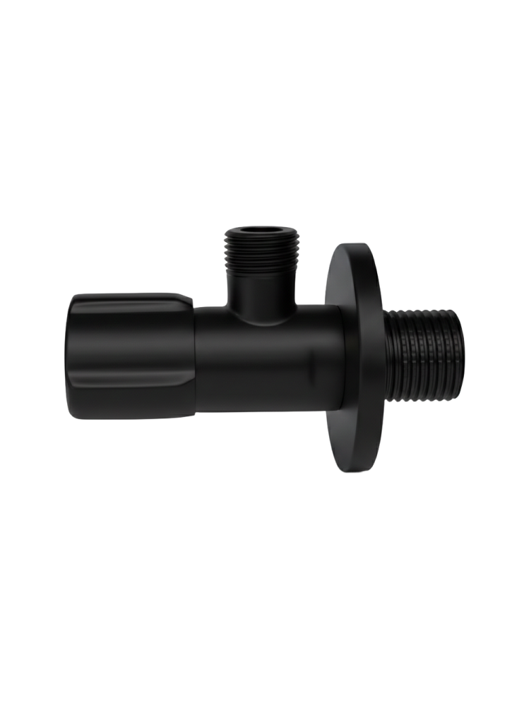 Robinet colțar 02  1/2" x 3/8" negru [3]