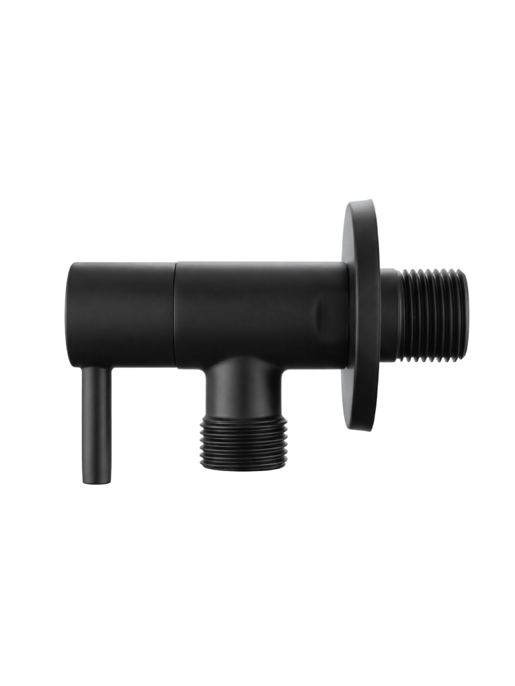 Robinet colțar 1/2" x 3/8" negru [3]