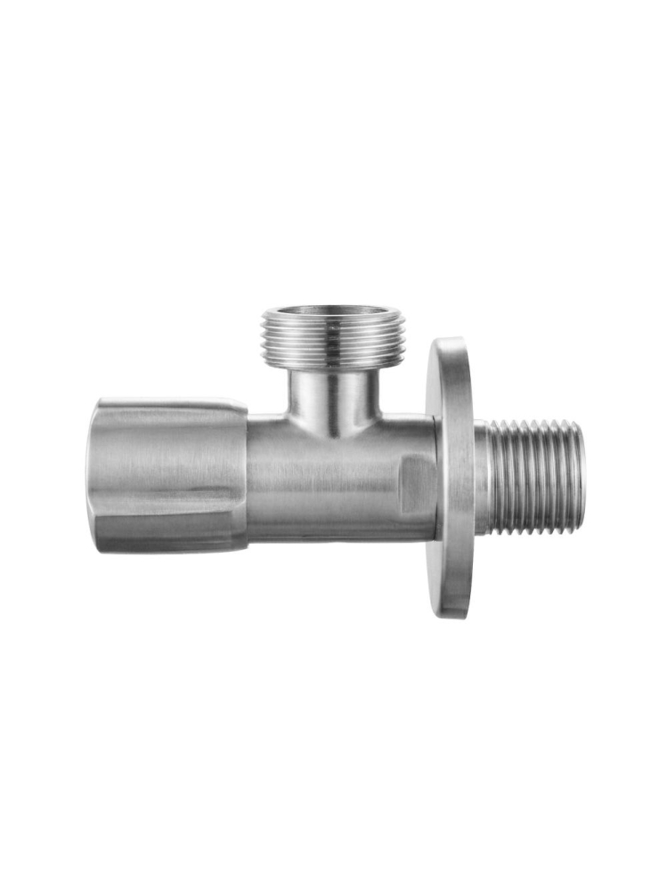 Robinet coltar Rea 1/2 x 3/4 nickel periat inox PVD cap ceramic [2]