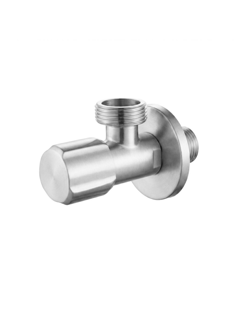 Robinet coltar Rea 1/2 x 3/4 nickel periat inox PVD cap ceramic [3]