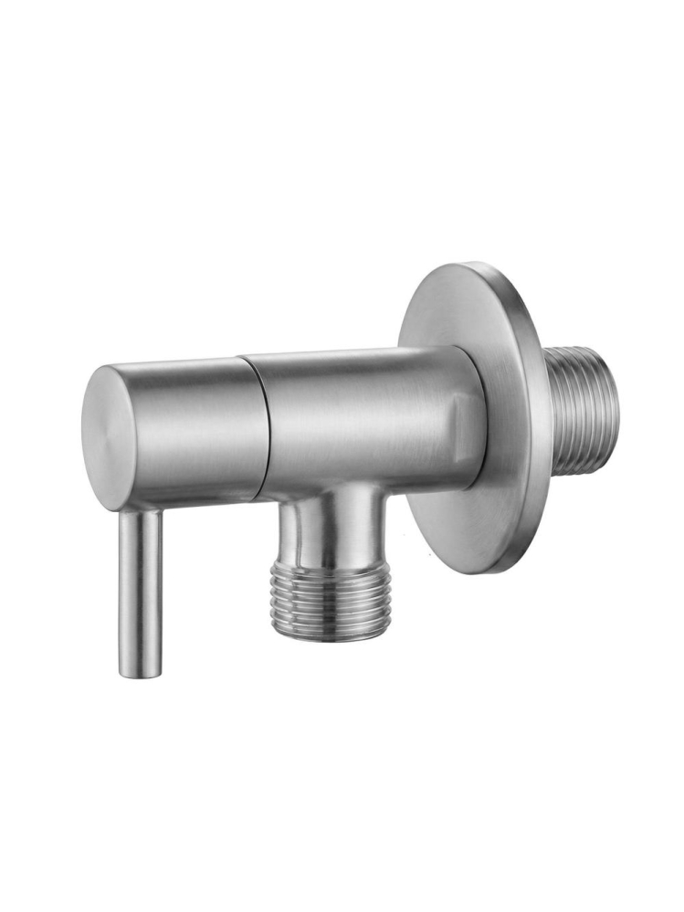 Robinet coltar 1/2 x 3/8 nickel periat Rea inox cap ceramic PVD [4]