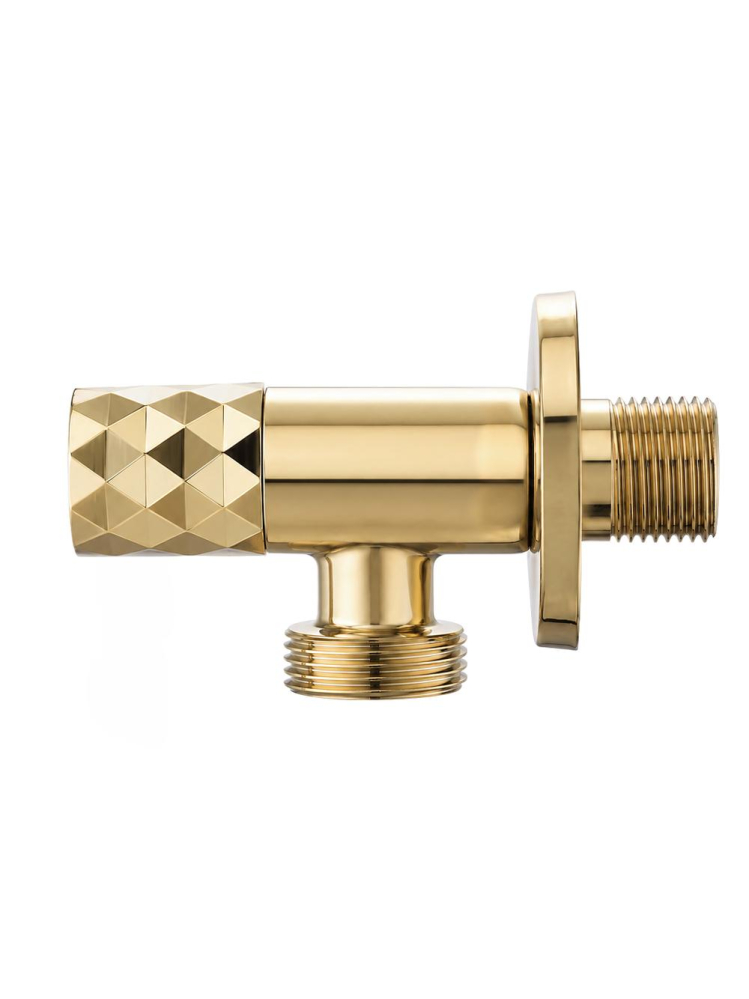 Robinet coltar Rea Diamond 03 1/2 x 3/4 auriu inox PVD cap ceramic [3]