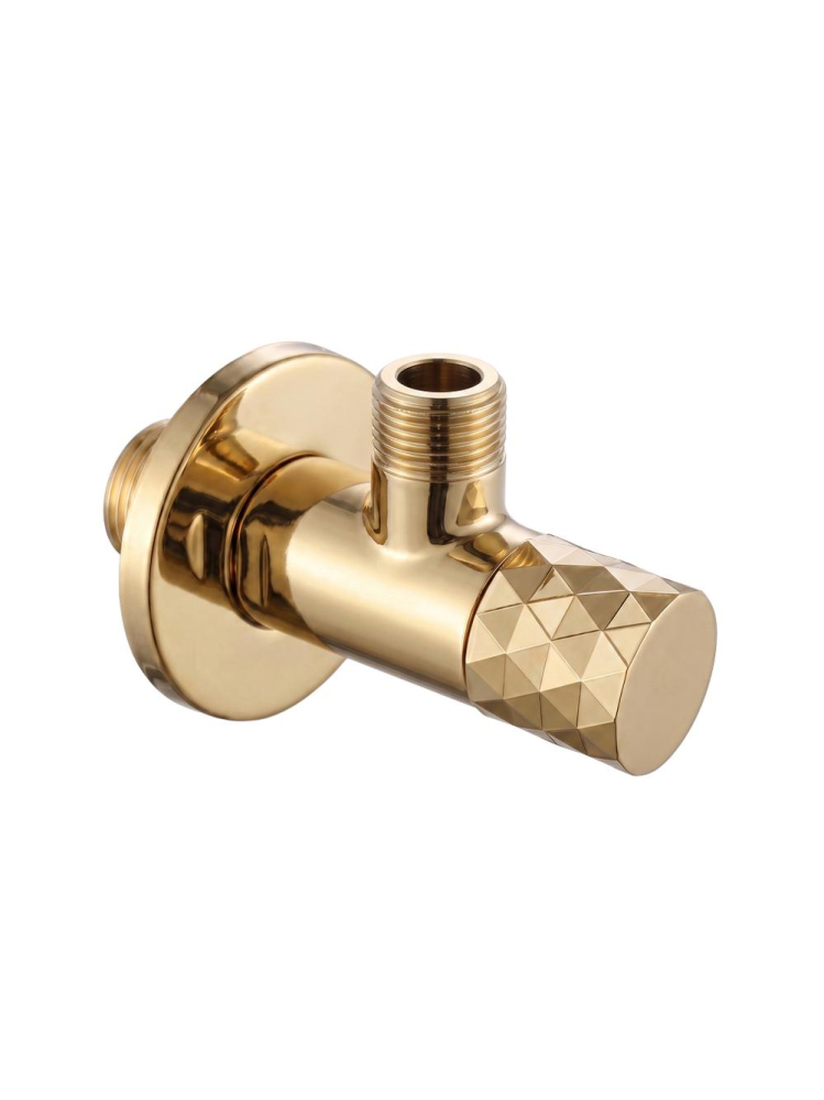 Robinet coltar Rea Diamond 03 1/2 x 3/8 auriu inox cap ceramic PVD [7]