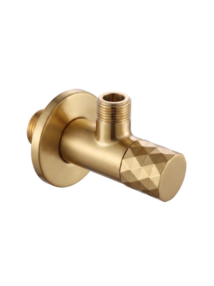 Robinet coltar Rea Diamond 03 1/2 x 3/8 auriu periat inox PVD cap ceramic [7]