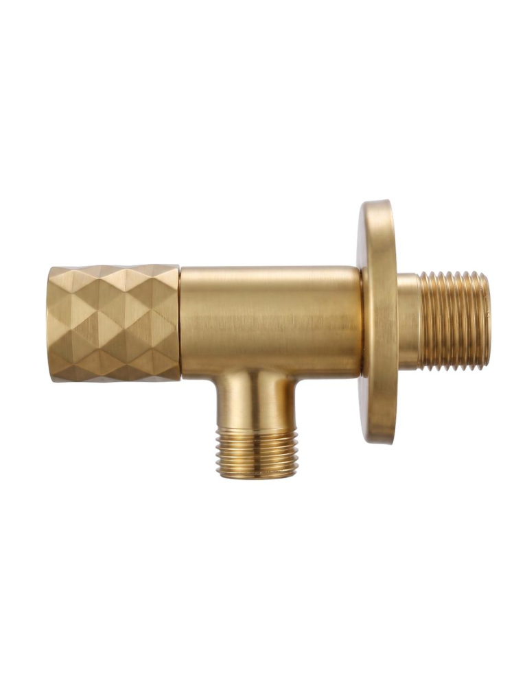 Robinet coltar Rea Diamond 03 1/2 x 3/8 auriu periat inox PVD cap ceramic [3]