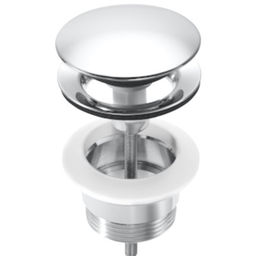 Roca Aqua Ventil click-clack lavoar, capac cromat [1]