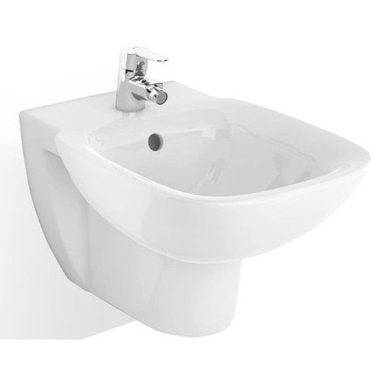 Roca Debba Square Set Bideu suspendat cu cadru montaj 36x54 cm [2]
