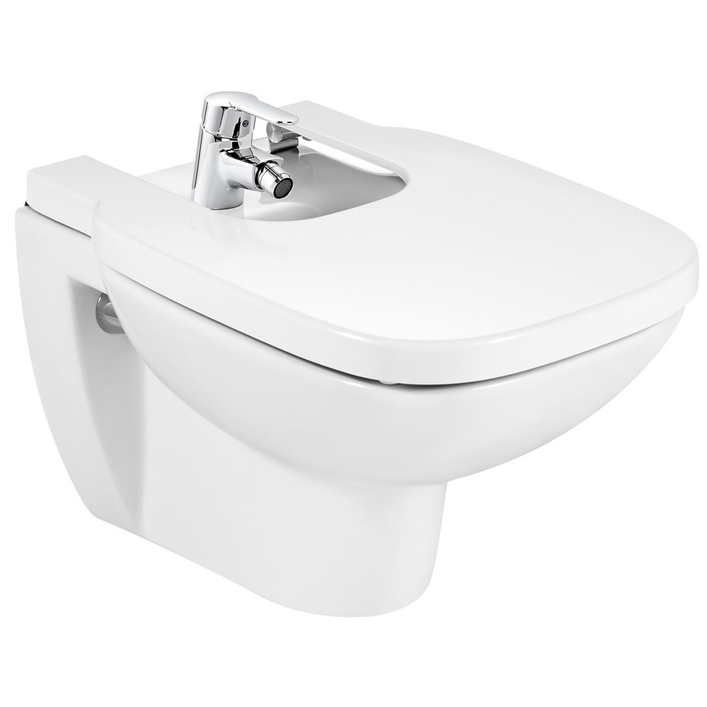 Roca Debba Square Set Bideu suspendat cu cadru montaj 36x54 cm [3]