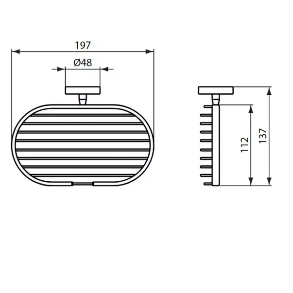 Savoniera dus negru mat Ideal Standard IOM [4]