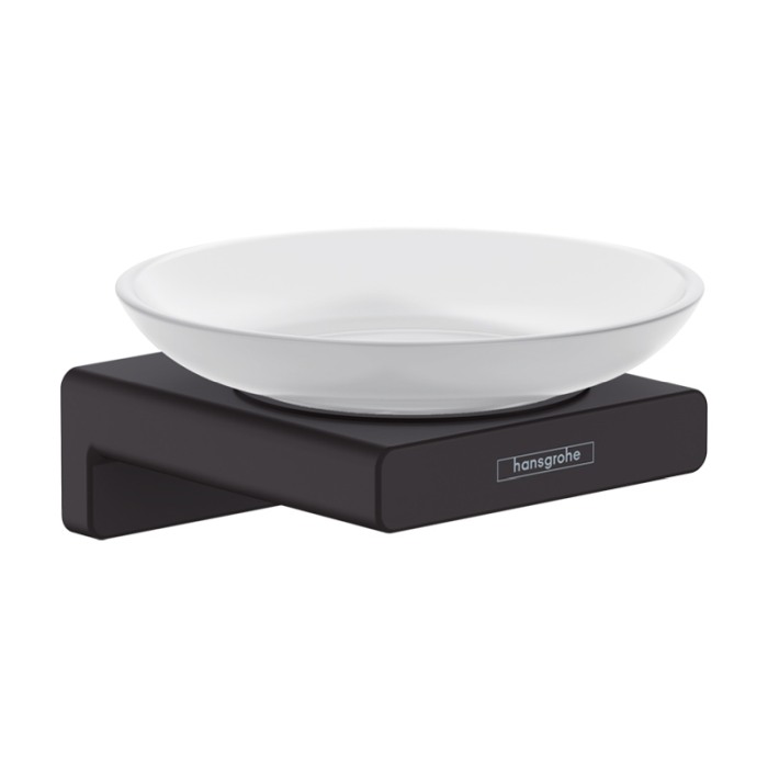 Savoniera, Hansgrohe, AddStoris, negru mat [1]