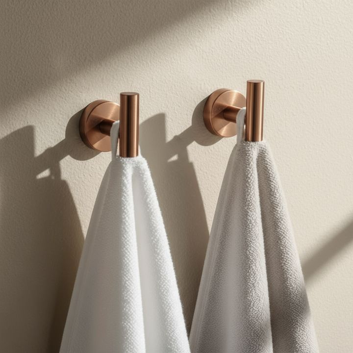 Set accesorii pentru baie  Ari 4 piese cupru periat  [3]