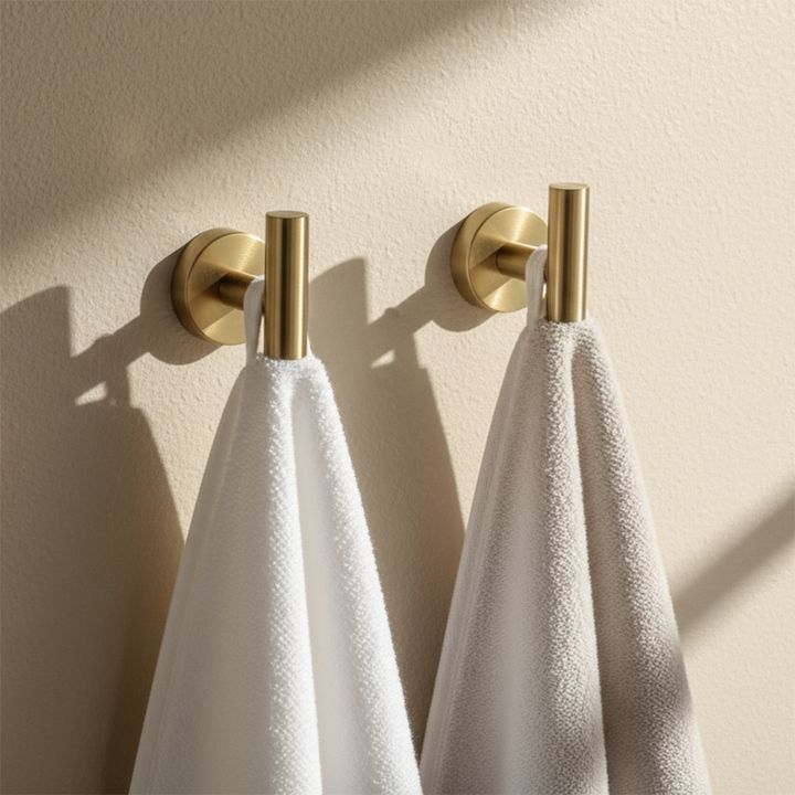 Set accesorii pentru baie  Ari auriu periat 4 piese [3]