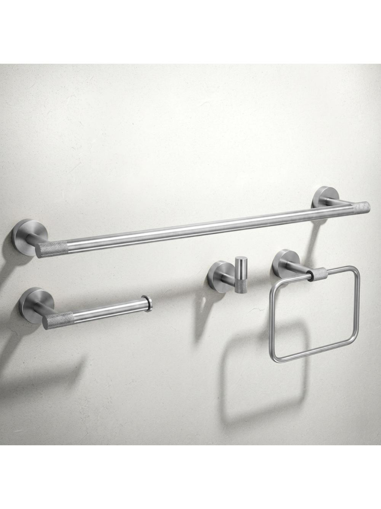 Set accesorii pentru baie GRID 4 piese crom periat [4]