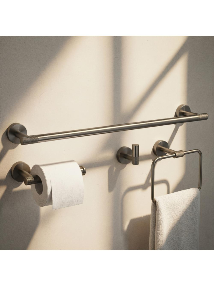 Set accesorii pentru baie GRID 4 piese titan [4]