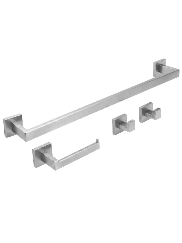 Set accesorii pentru baie Rio 4 piese crom periat [9]