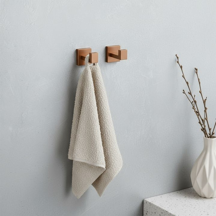 Set accesorii pentru baie Rio 4 piese cupru periat  [3]