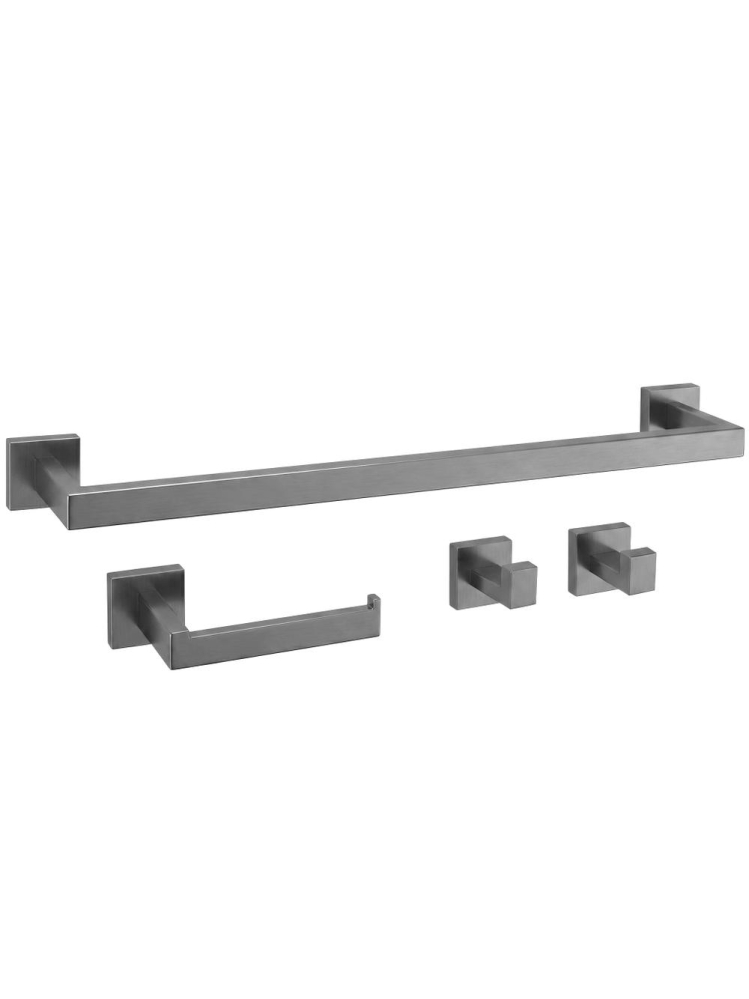 Set accesorii pentru baie Rio 4 piese titan [2]