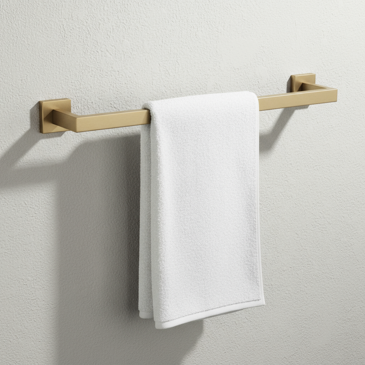 Set accesorii pentru baie Rio auriu periat 4 piese [4]