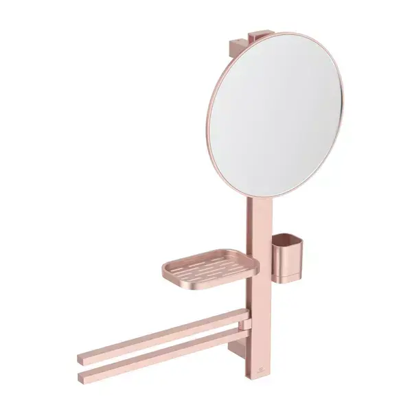 Set accesorii pentru lavoar Ideal Standard Alu+ rose mat 70 cm din aluminiu [1]