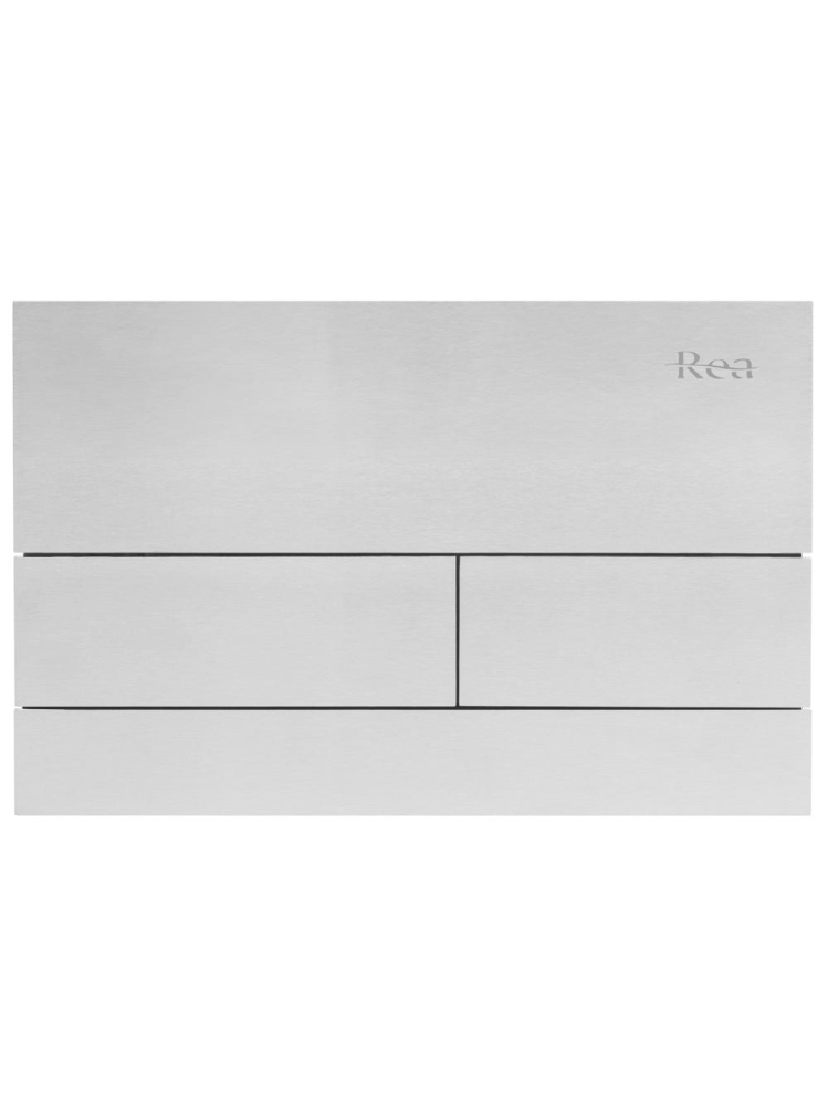 Set Cadru Îngropat Rea Slim 024N WC Buton Tip T Oțel Periat [3]