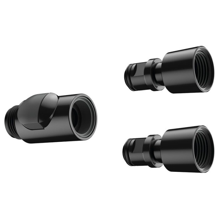 Set cuplare rapida pentru para de dus, Hansgrohe, negru [1]