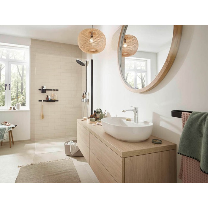 Set de dus, Hansgrohe, Pulsify S, cu palarie de dus 260 2 jeturi, baterie ShowerTablet Select, crom [3]
