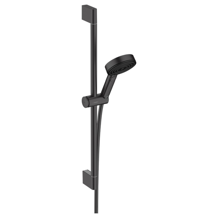 Set de dus Hansgrohe, Pulsify Select 105, 3 jeturi Relaxation si bara de dus, negru mat [1]