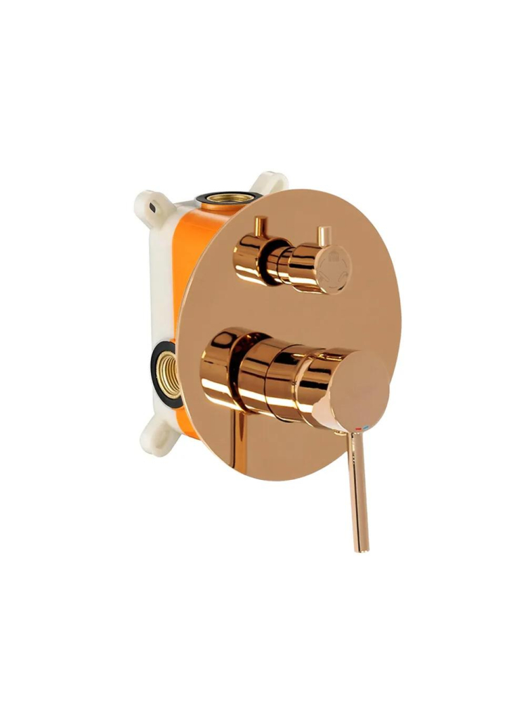 Set de duș incastrat Rea Lungo cupru + BOX [3]