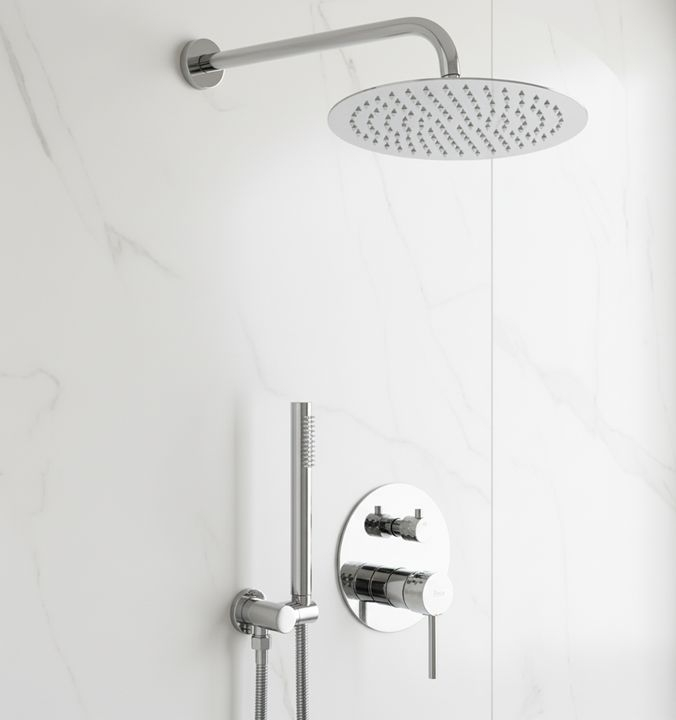 Set de dus incastrat Rea Lungo Diamond crom   + BOX [3]